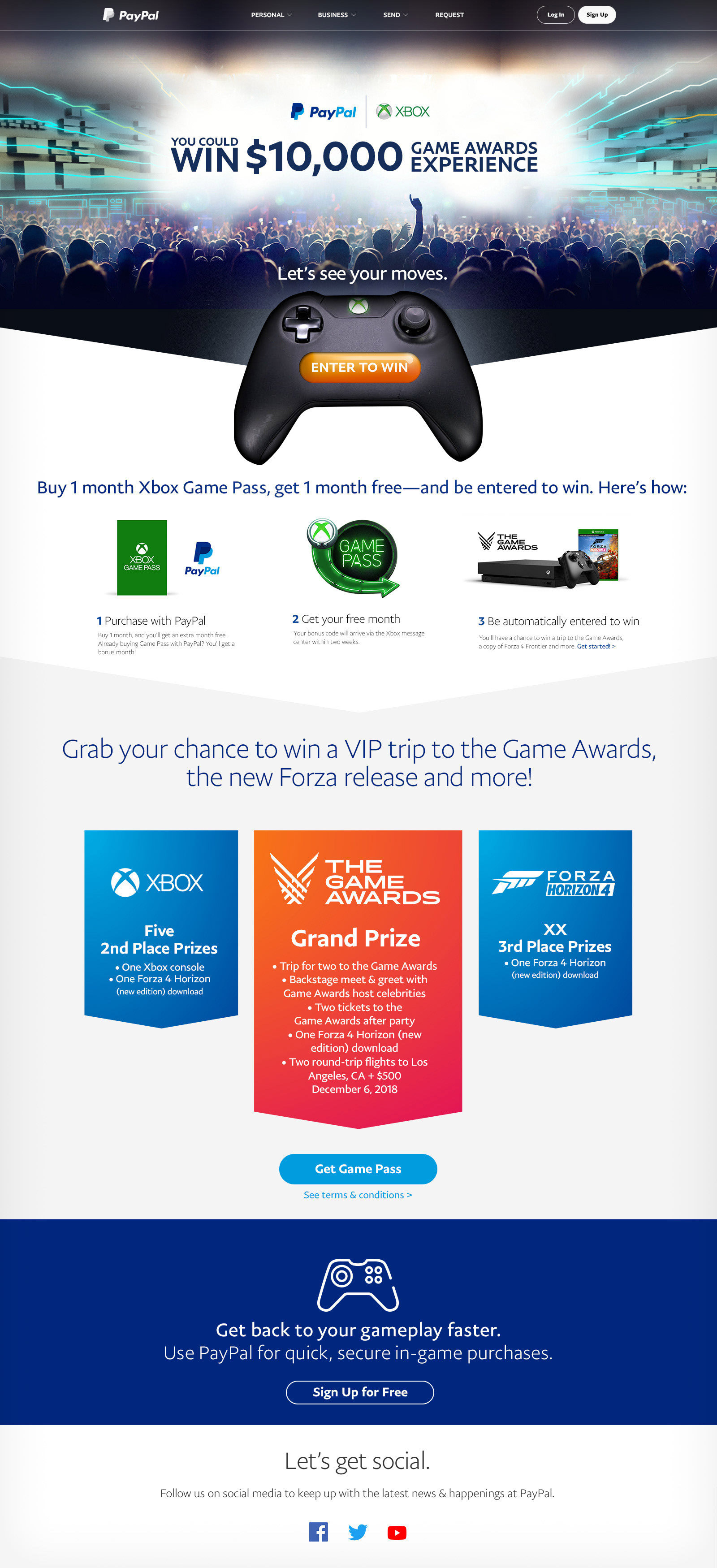 John Preskitt - Xbox + PayPal Digital Campaign