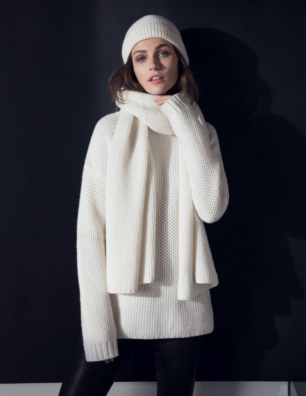 Luxe Sweater // Luxe Scarf