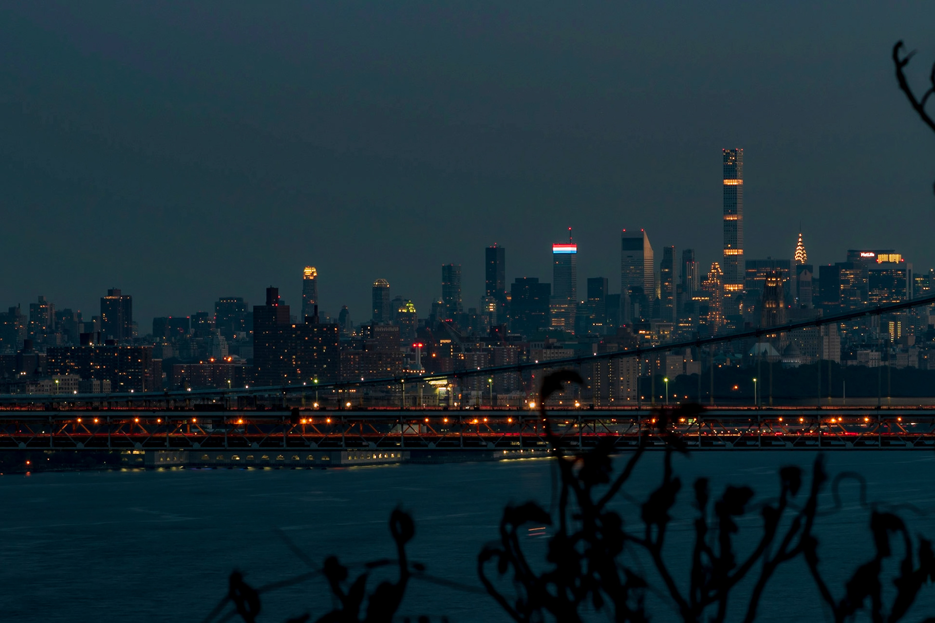 George Washington Bridge at Dusk
