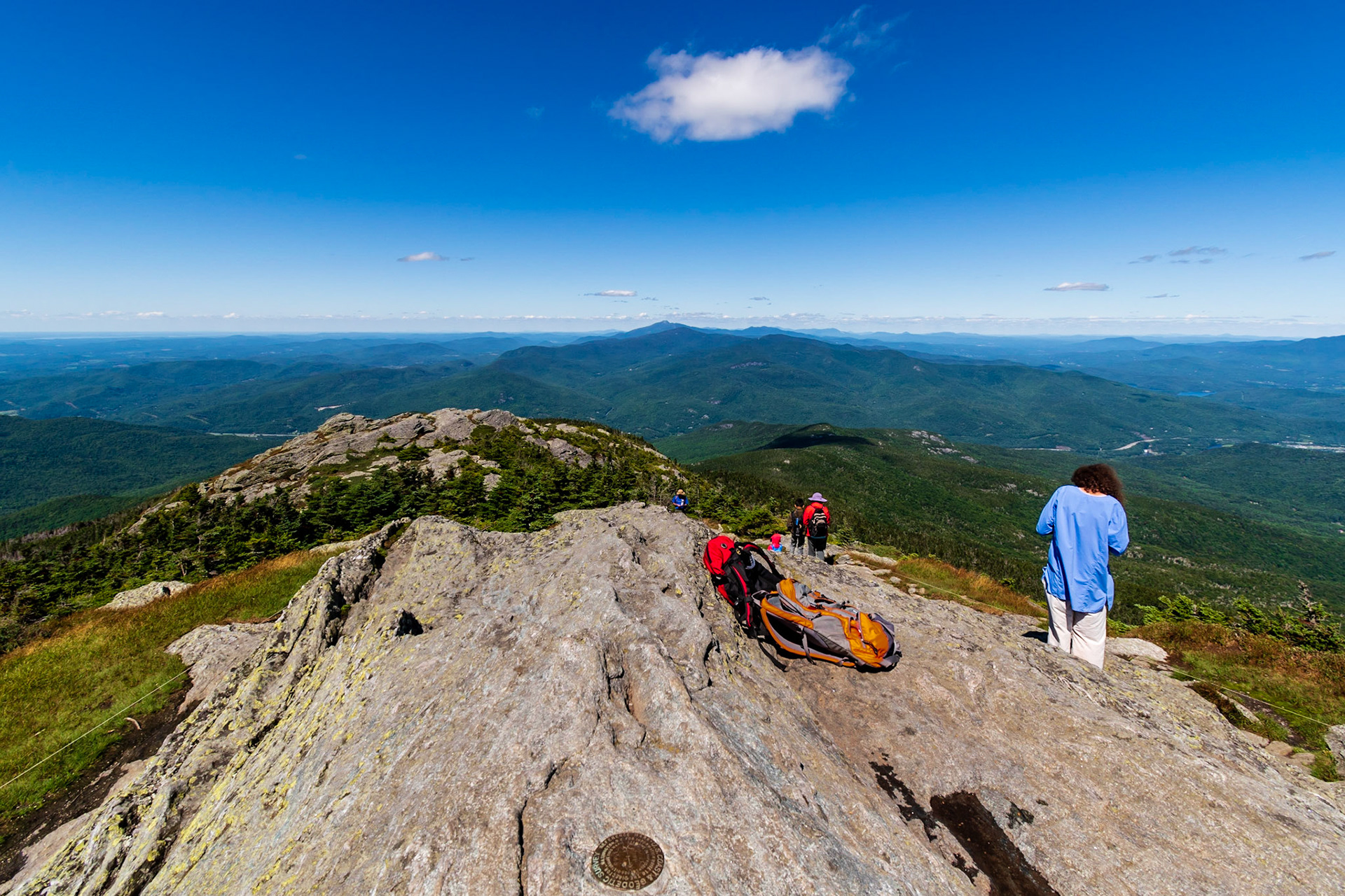 Camel's Hump Summit Survey Marker