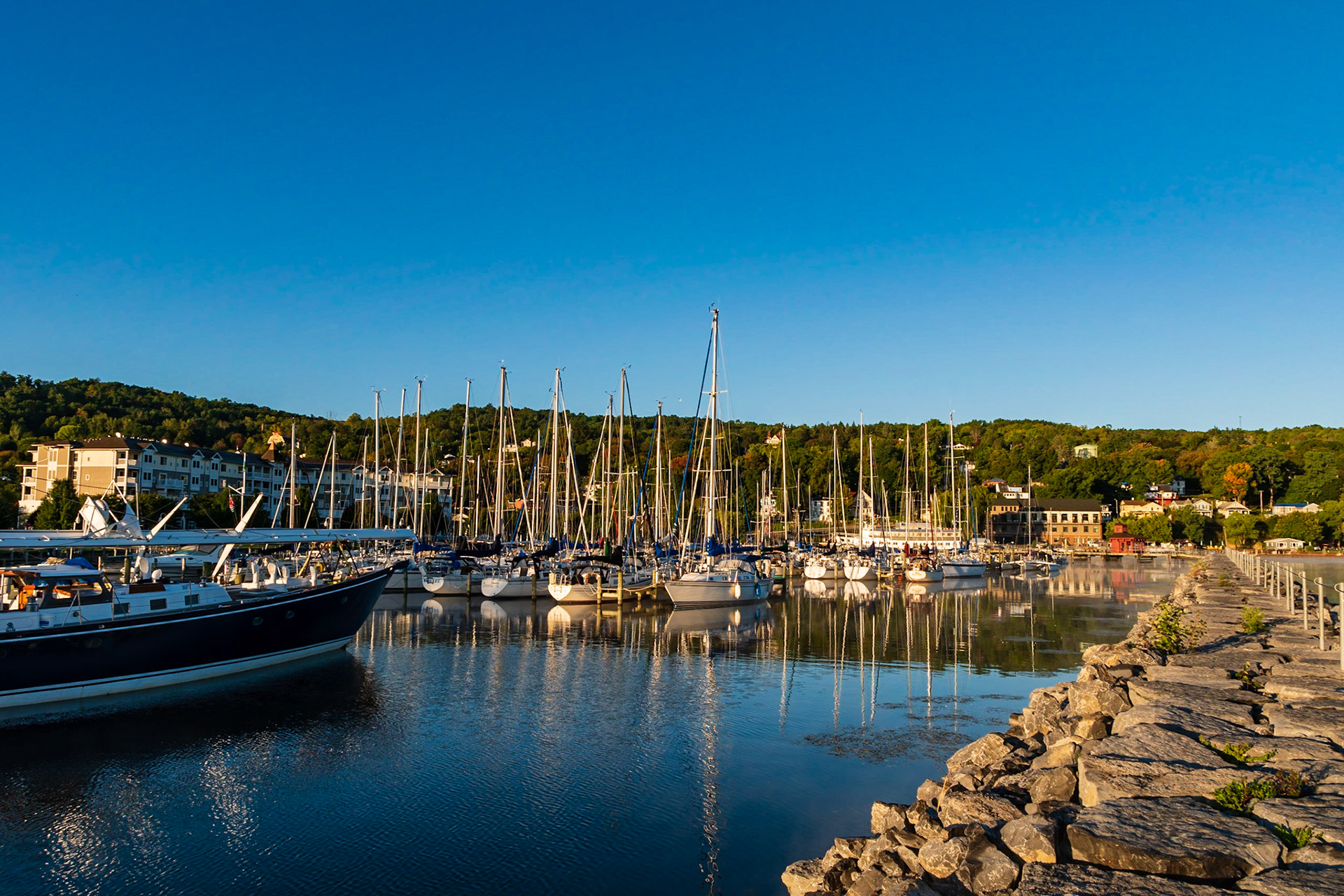 Cold Fall Morning on Seneca Lake
