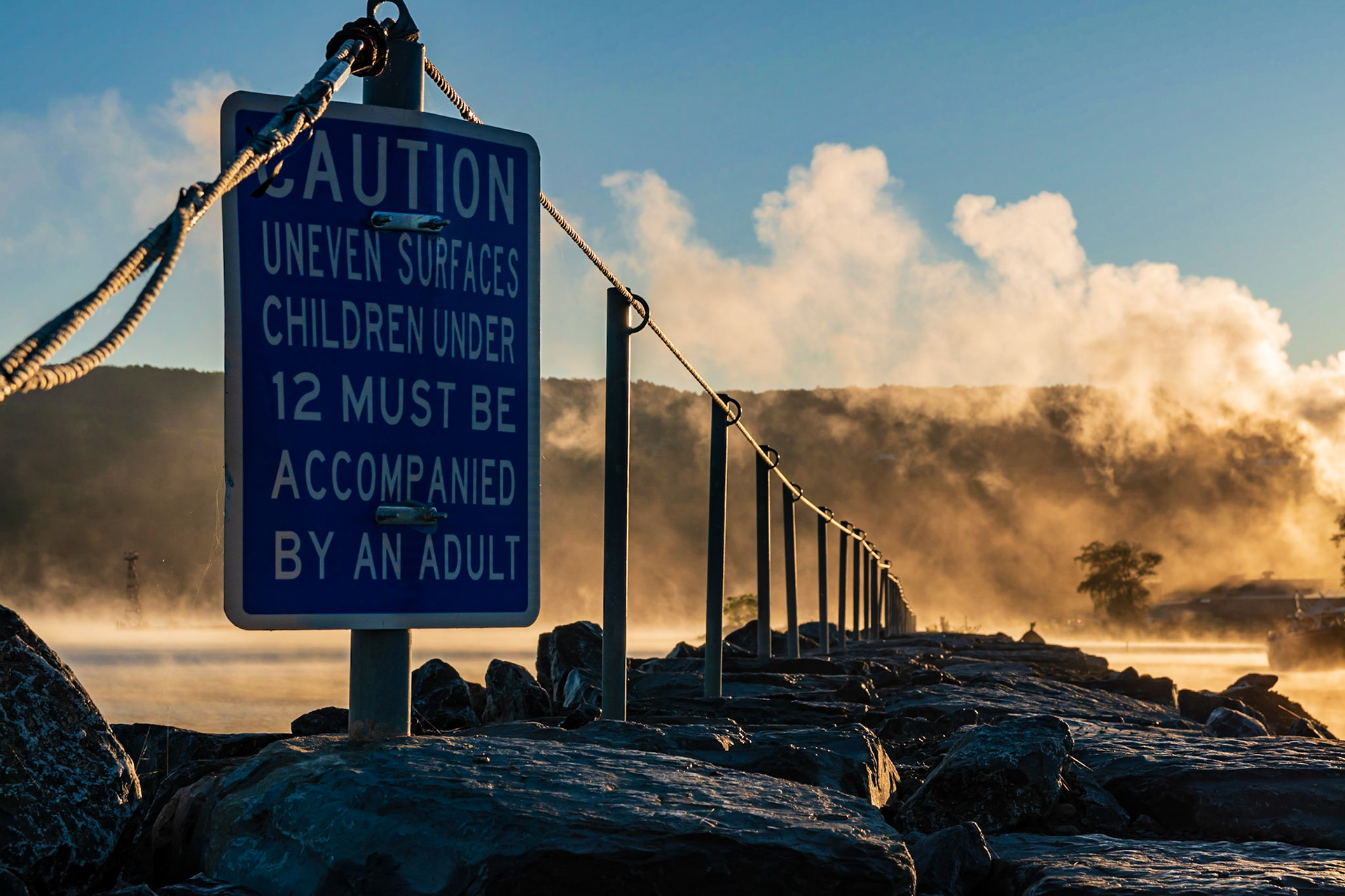 Cold Fall Morning on Seneca Lake