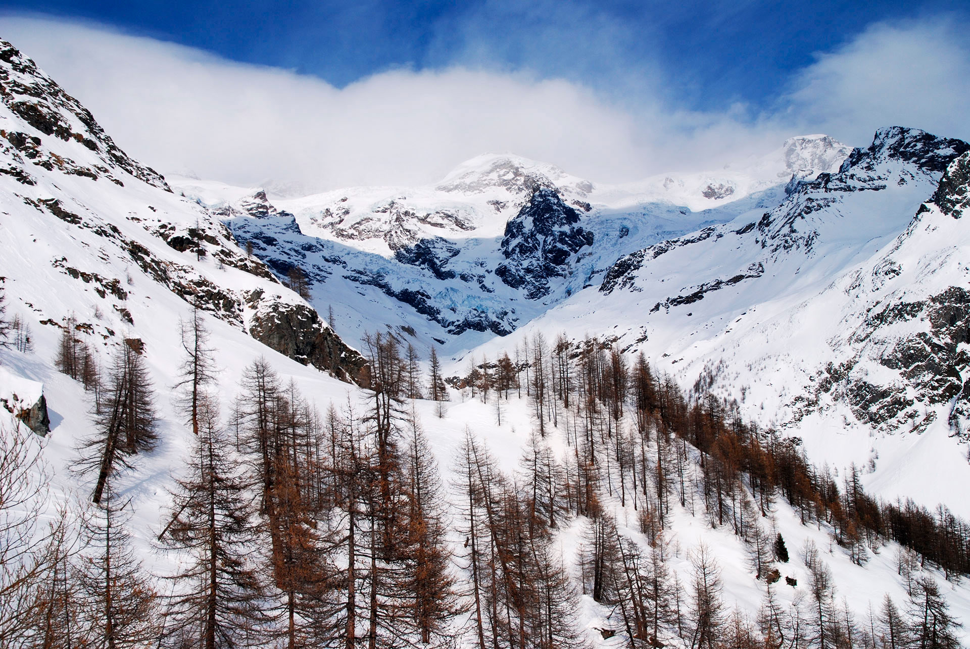Champoluc, Italien 2009