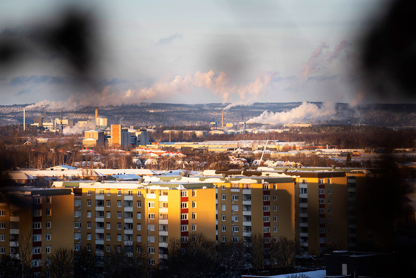 Hageby / Händelö från Vrinnevibacken 2021