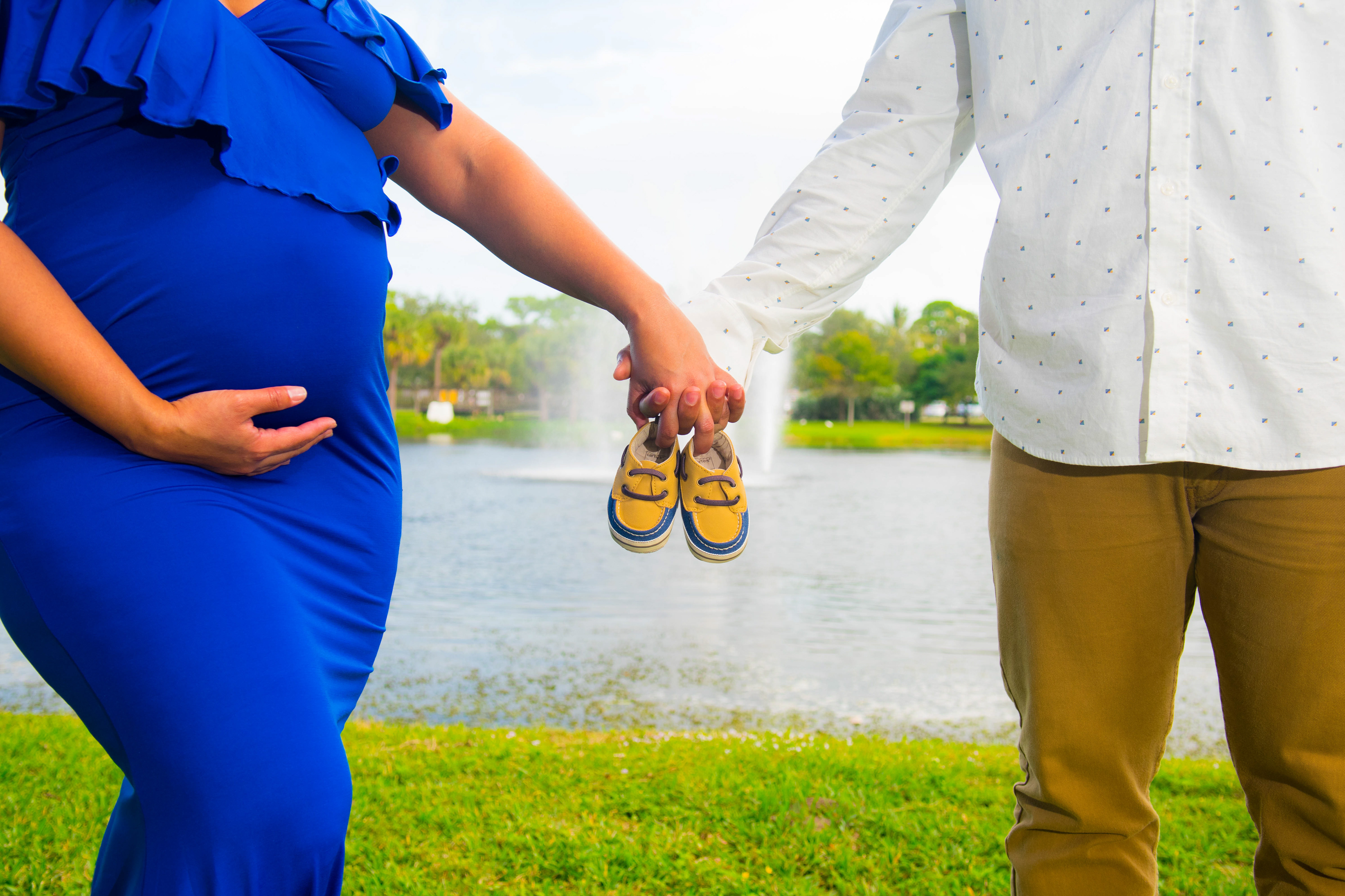 Embracing the Blessing ✨  Every kick, every heartbeat, every moment brings us closer to meeting the little miracle that has already changed our lives forever.