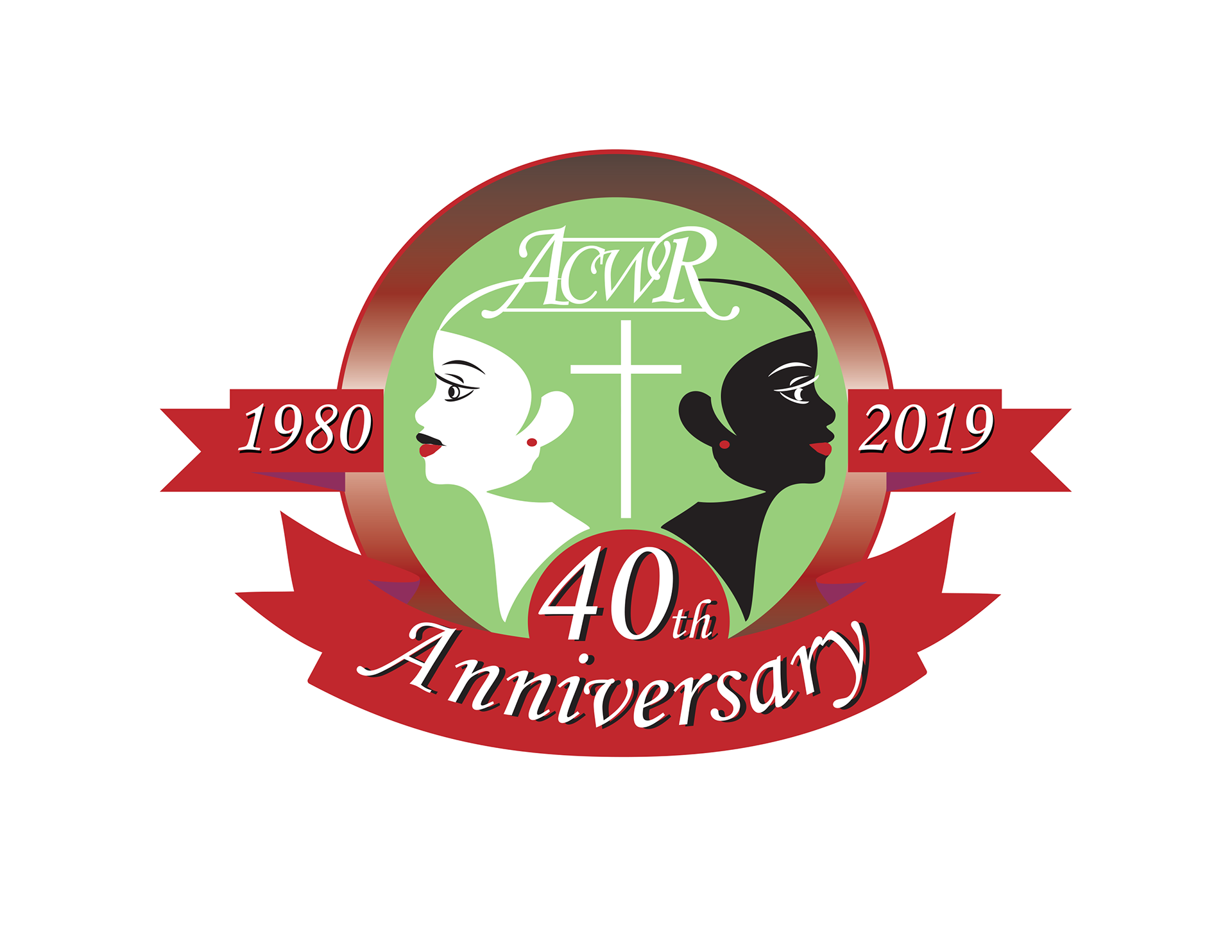 Annual Christian Women's Retreat 40th Anniversary Logo