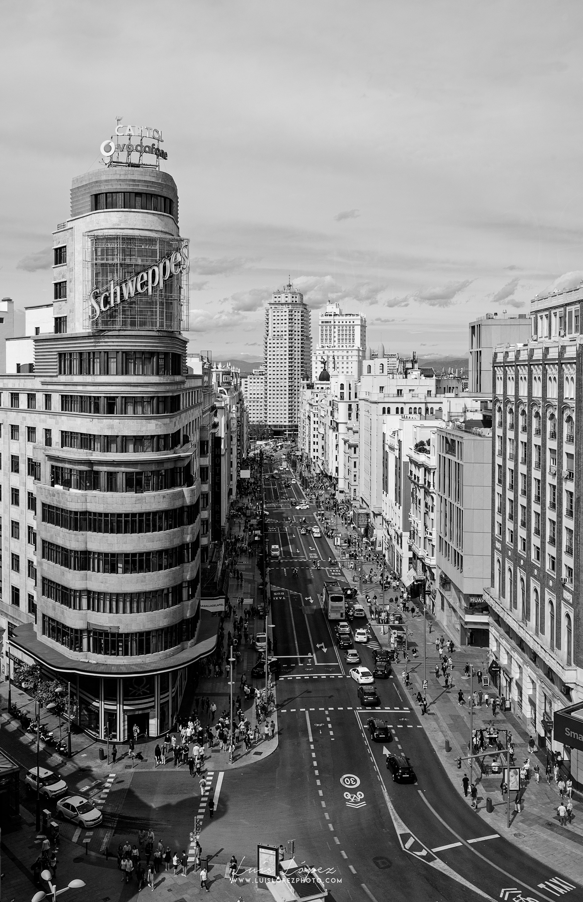 Gran Vía. Madrid