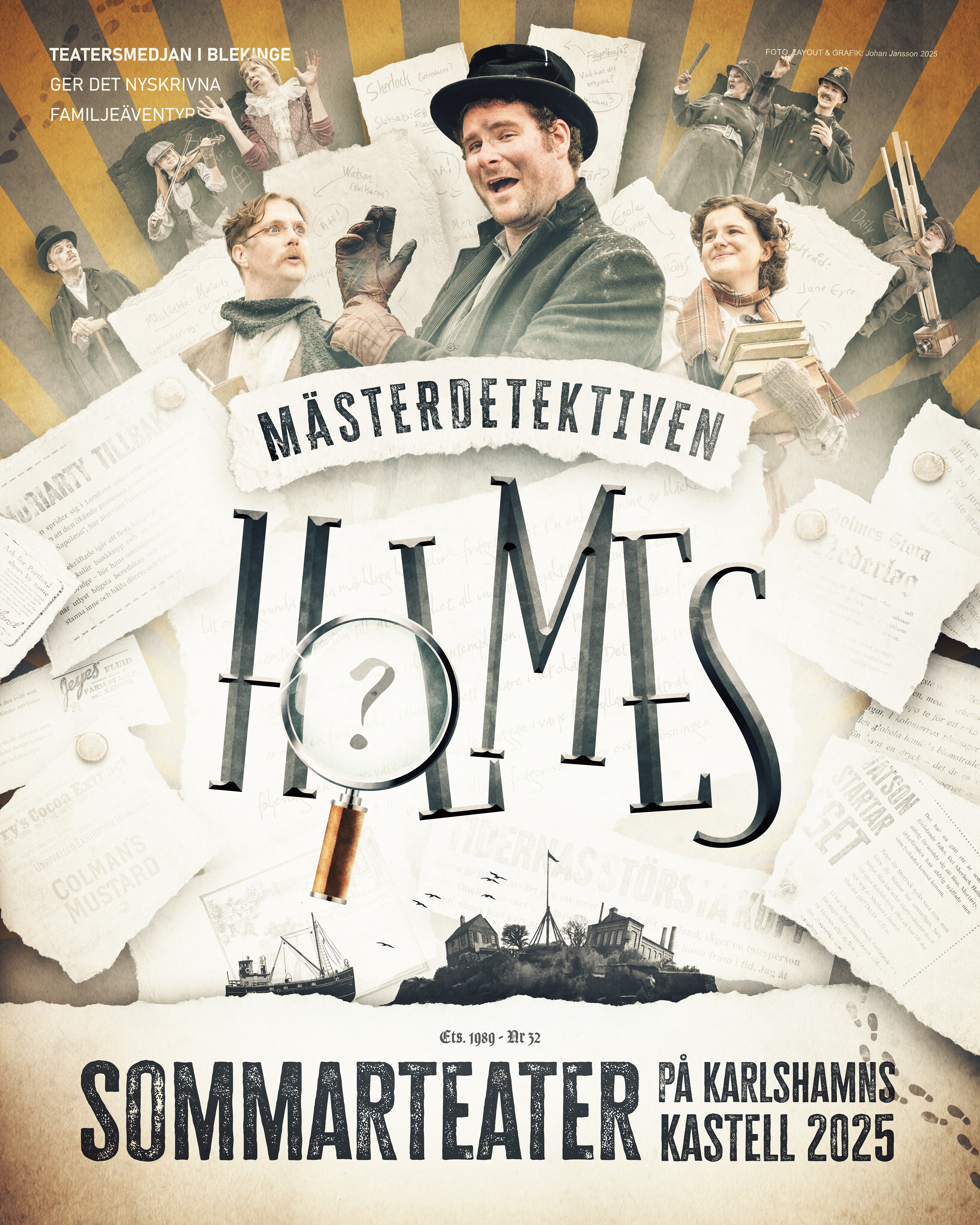 Mästerdetektiven Holmes Instagram (2025)