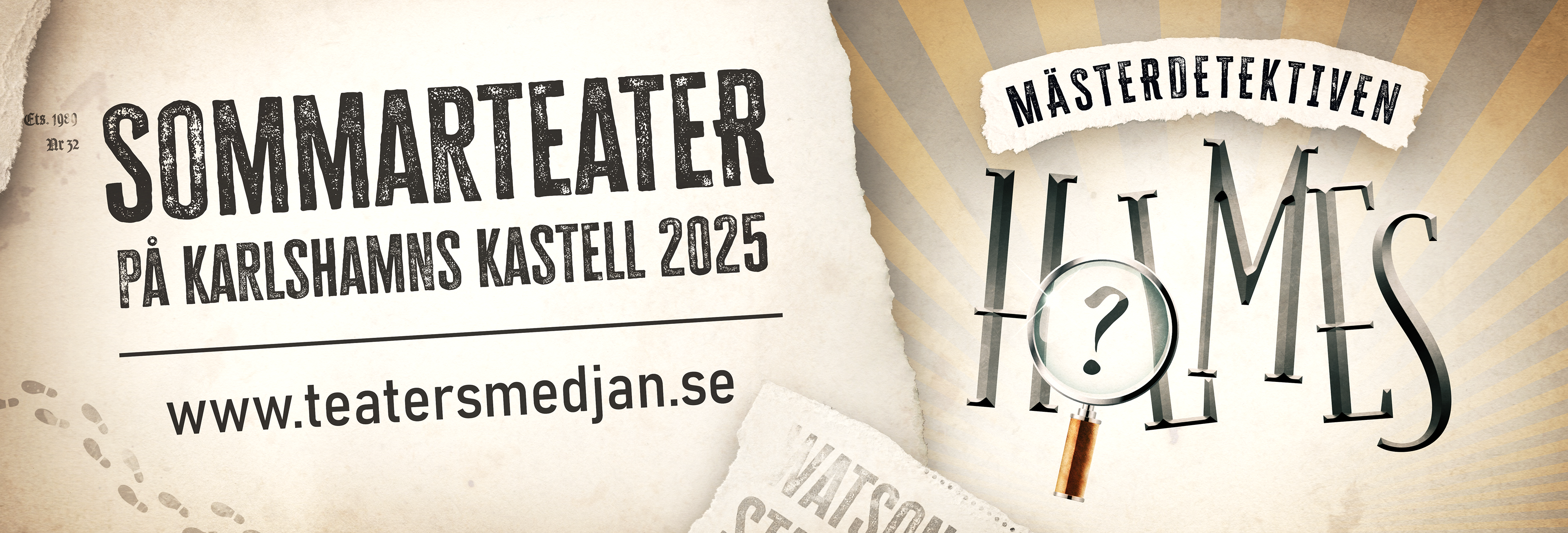Mästerdetektiven Holmes Vägskylt (2025)