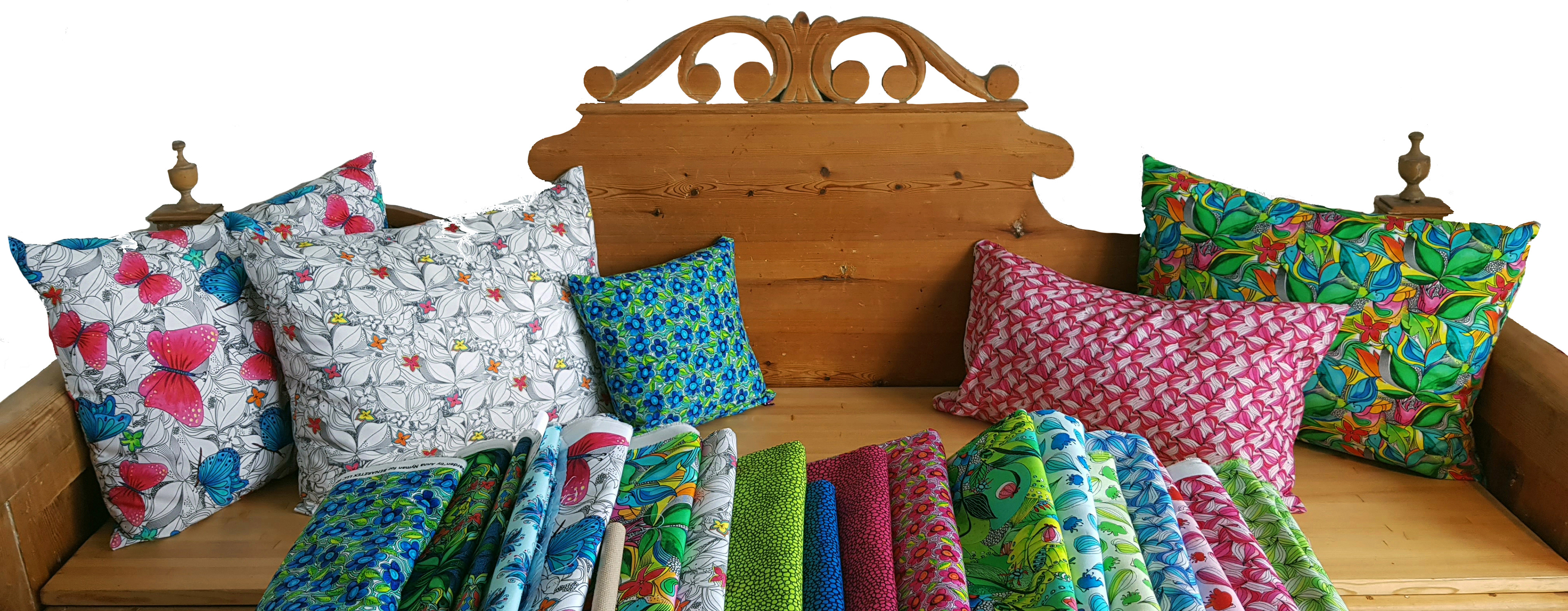 Contempos Fantasy Garden by Anna Nyman for Bernatex preview. Available in Stores Aug/Sept