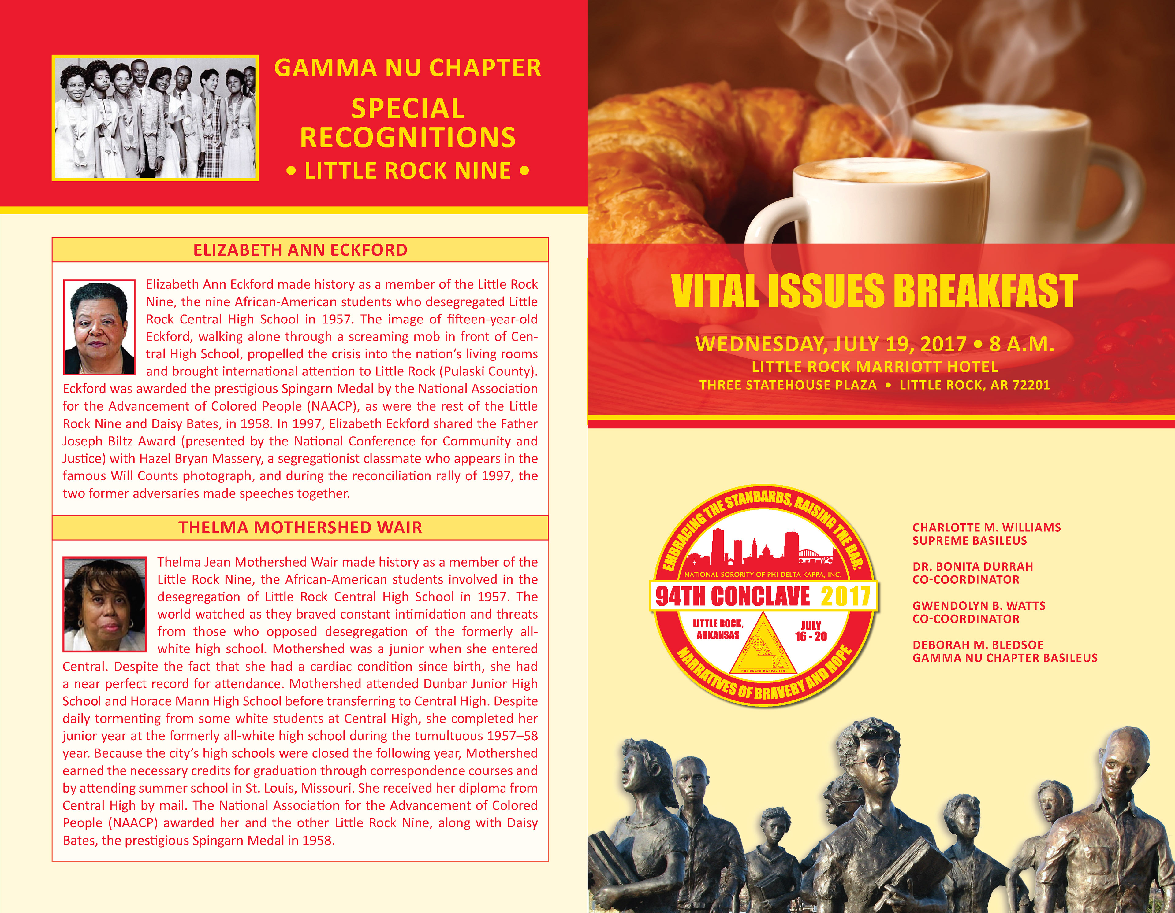 Event Program Design