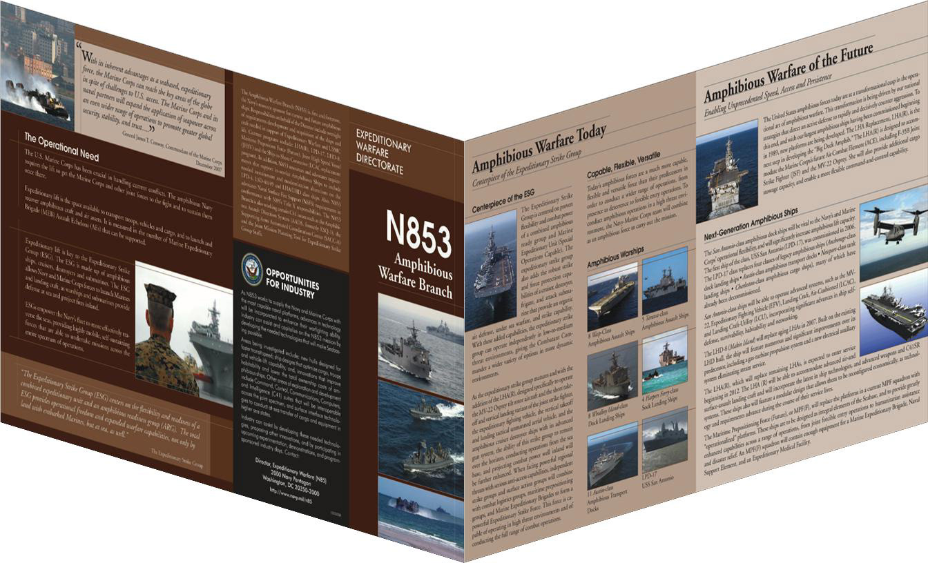 Pentagon Department Brochure
