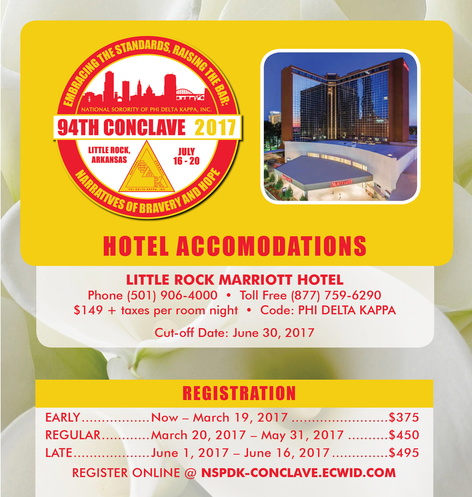 Registration Package Page