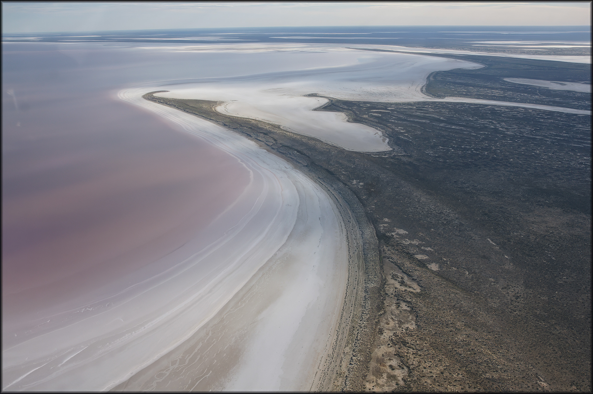 Lake Eyre in Flood.