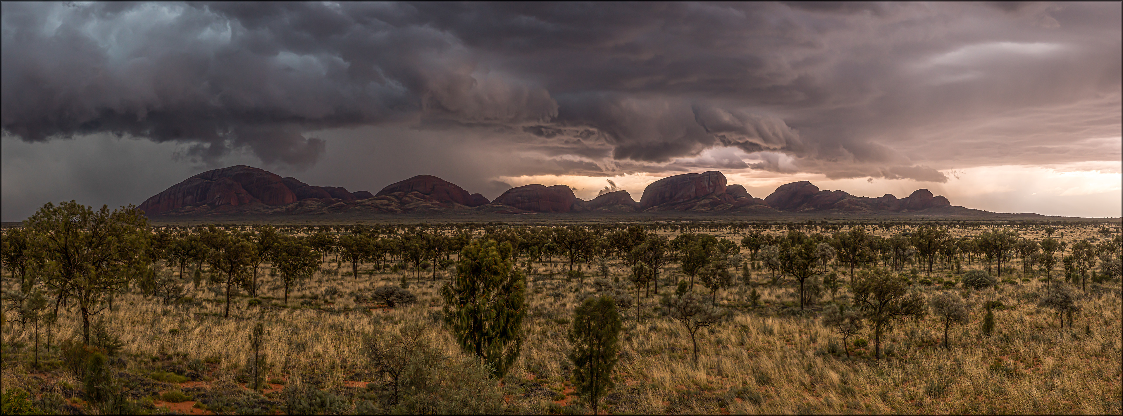 Storm Over Kata Tjuta