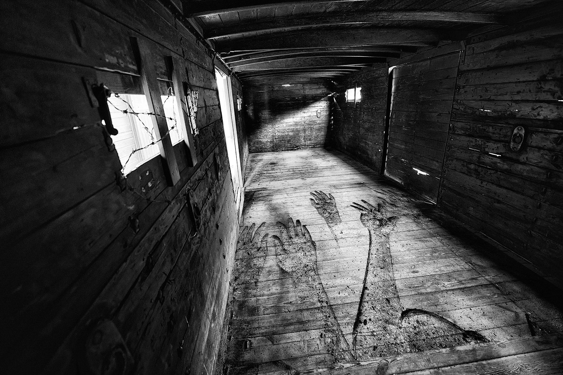 A Cattle Car at the Radegast Station, Łódź