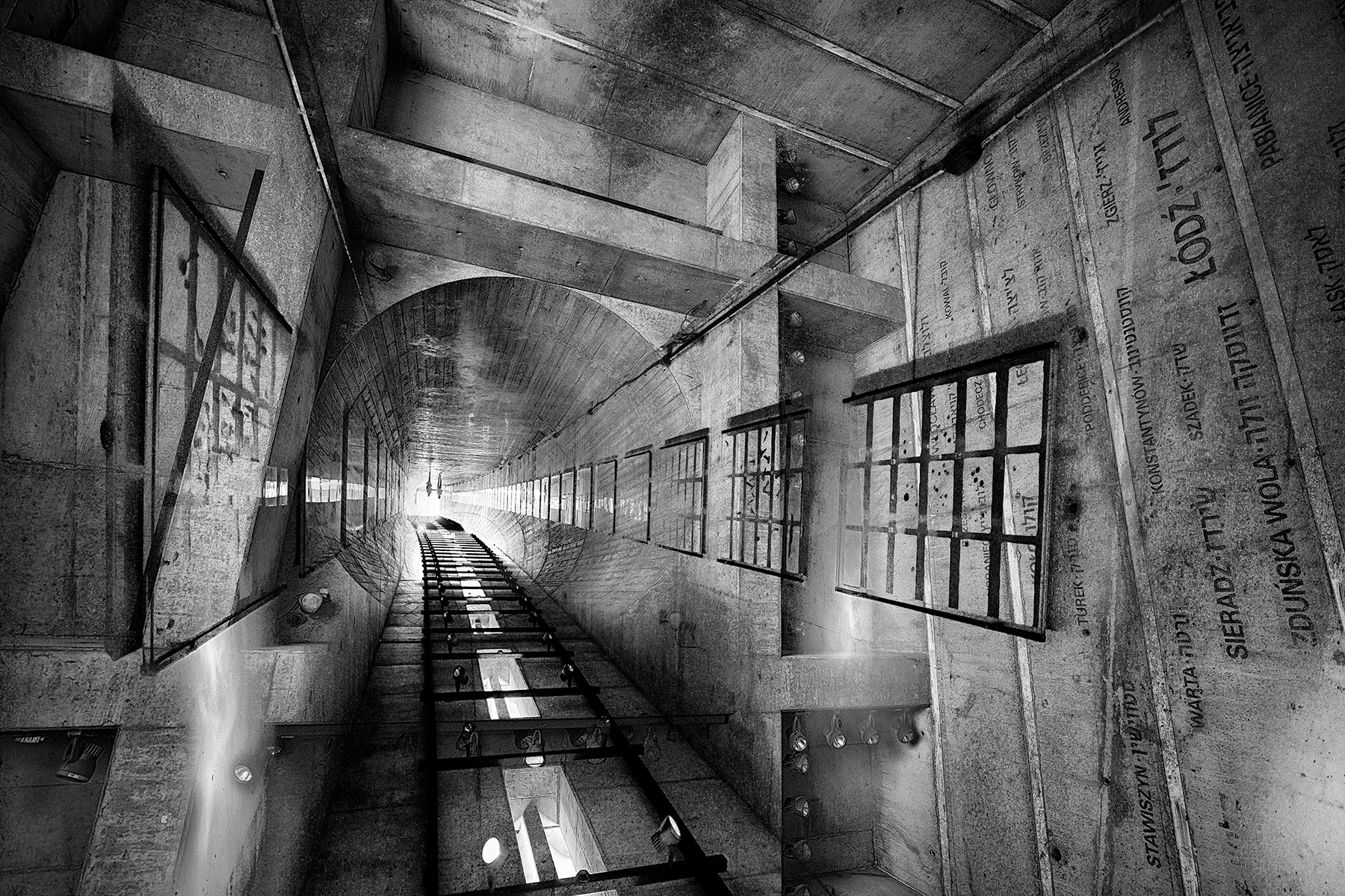 A Deportation Tunnel at the Radegast Station, Łódź