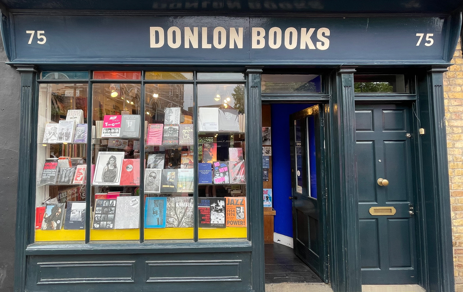 DONLON BOOKS - 75 Broadway Market, London E8 4PH, Overground: London Fields
