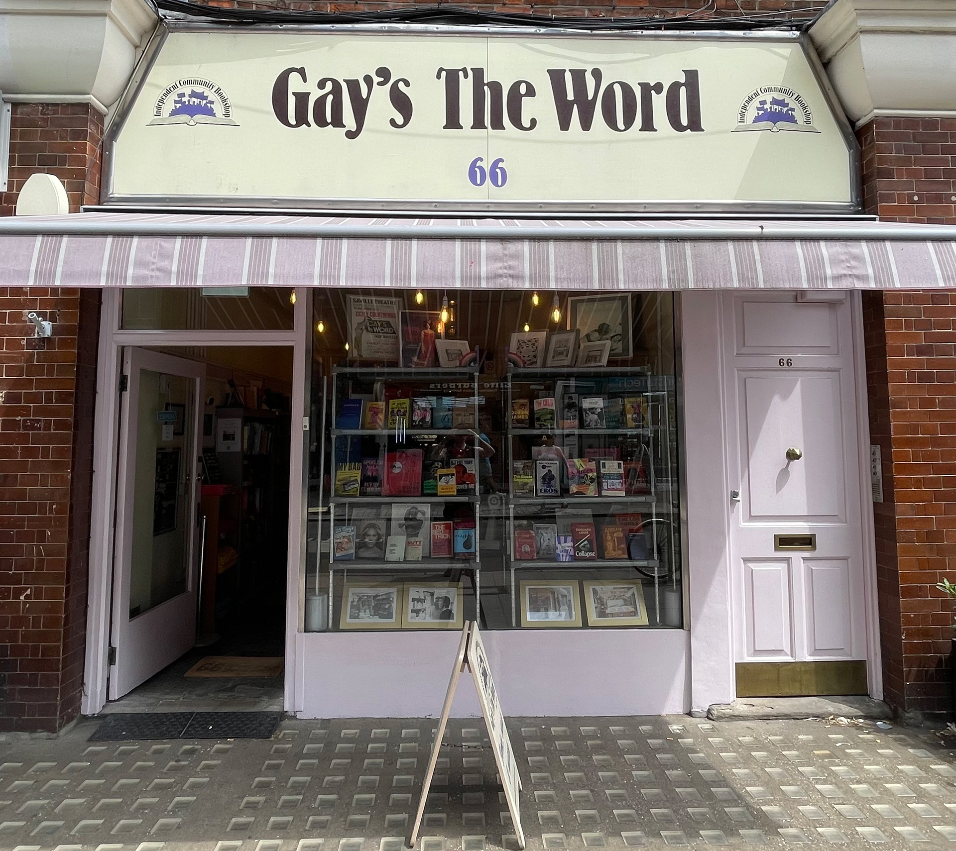 GAY'S THE WORD - 66 Marchmont Stree, London WC1N 1AB Tube: Russel Square/Euston