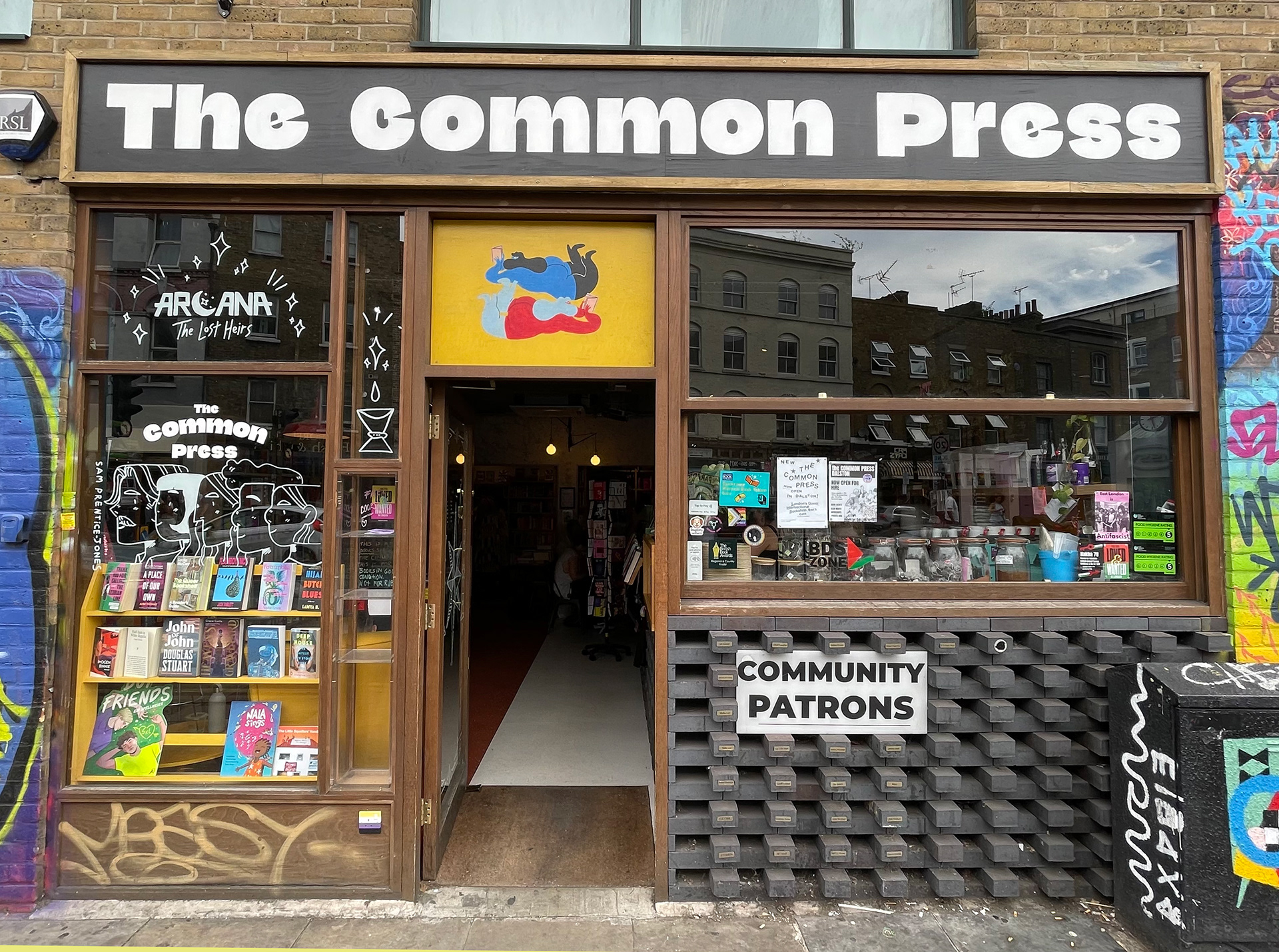 THE COMMON PRESS - 118 Bethnal Green Road, London E2 6DG, Overground: Shoreditch Hight Street, Tube: Liverpool Street Station