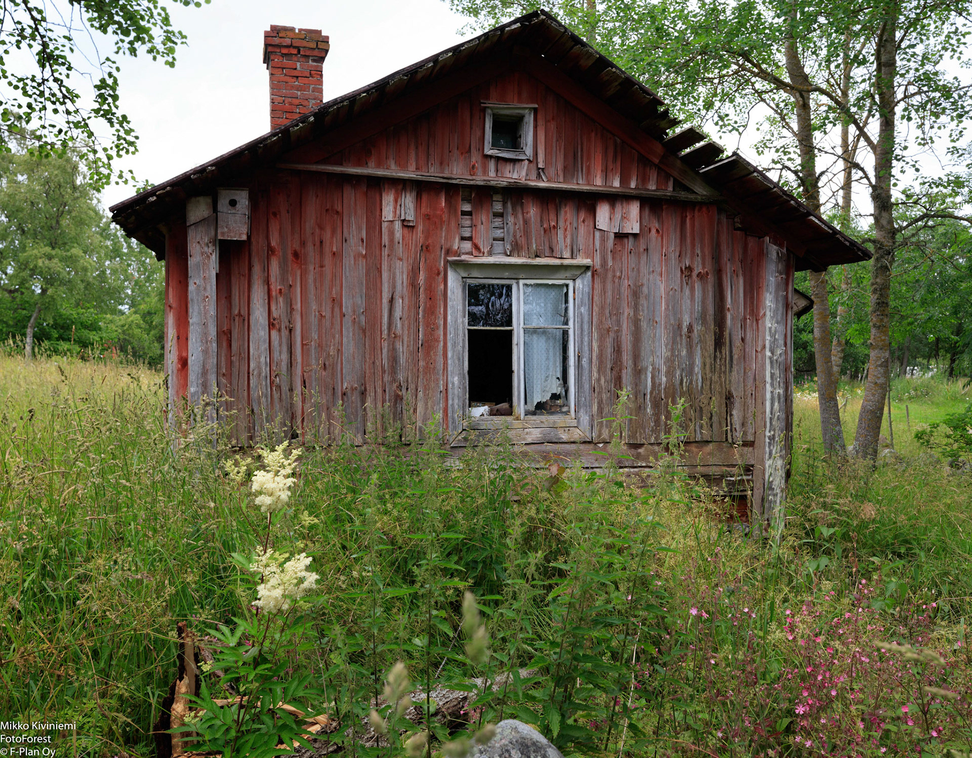 Vanha rakennus Majakkamestarin asunnon pihapiirissä, 1160
