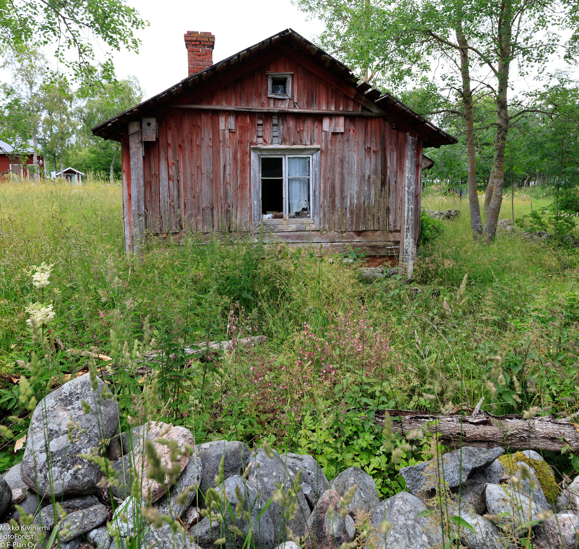 Vanha rakennus Majakkamestarin asunnon pihapiirissä ,1159