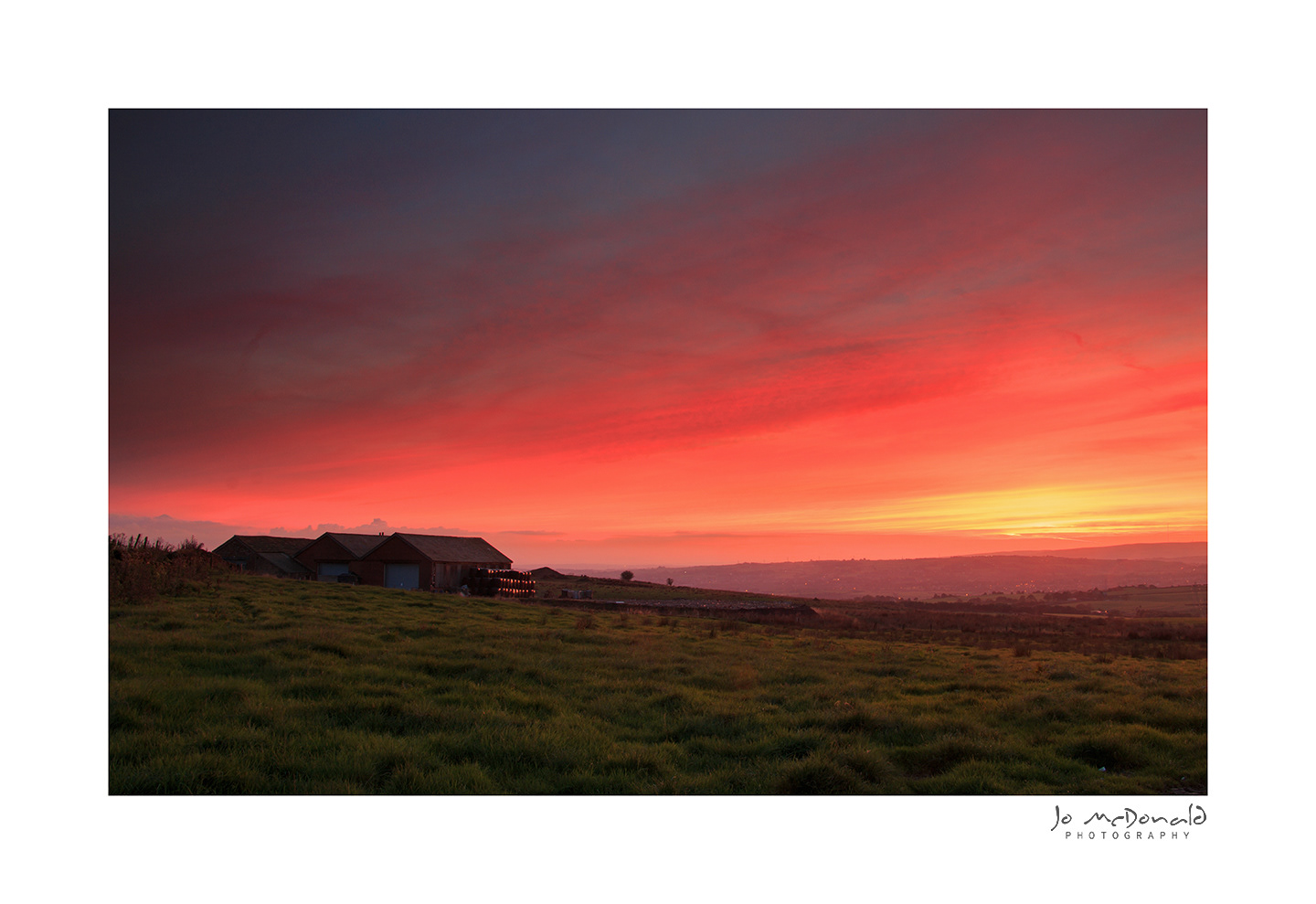 Farm Sunset