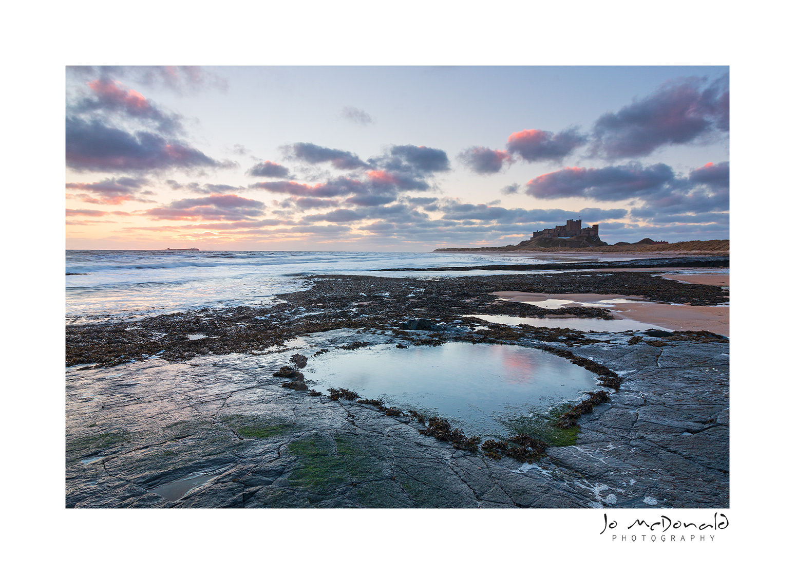 Heartfelt Sunrise - Bamburgh Castle