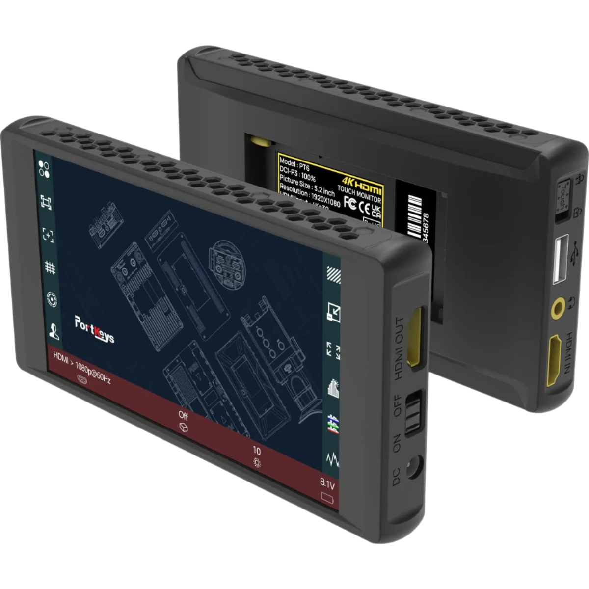 Monitor Portkeys PT6 