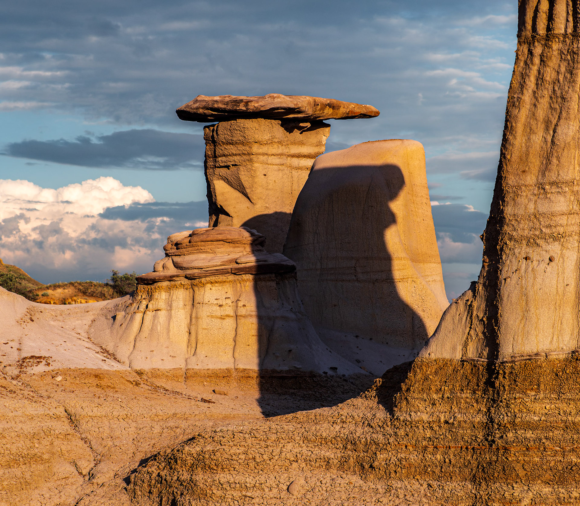 Hoodoos at dusk