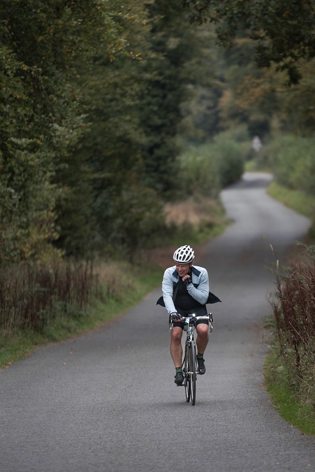 Cycling Ranmore Common Road