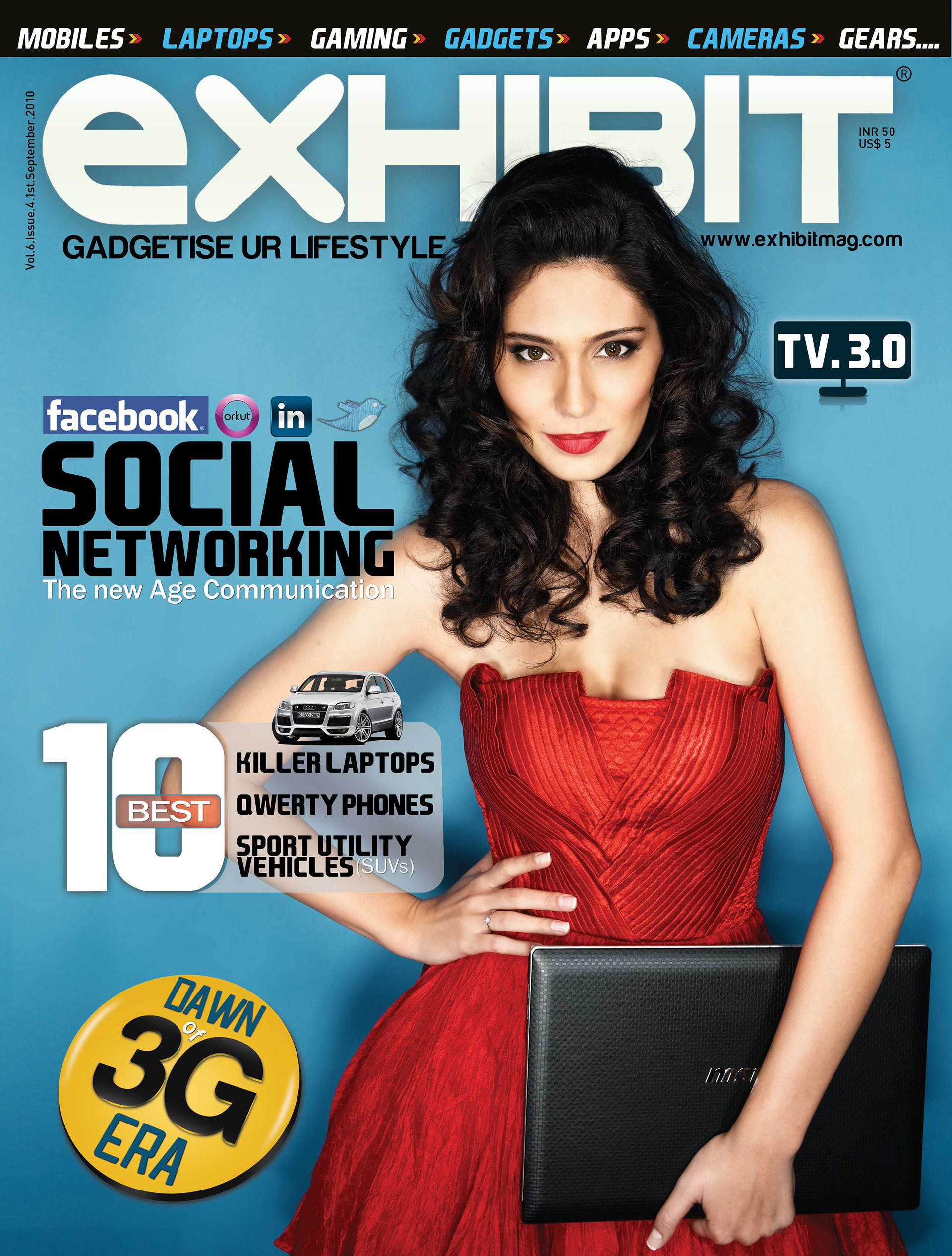 Cover Page for Magazine