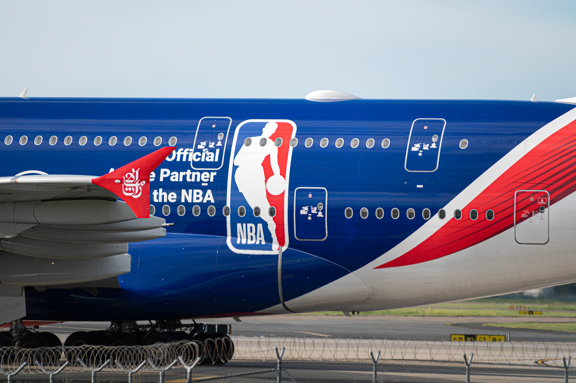 'NBA' Emirates A380