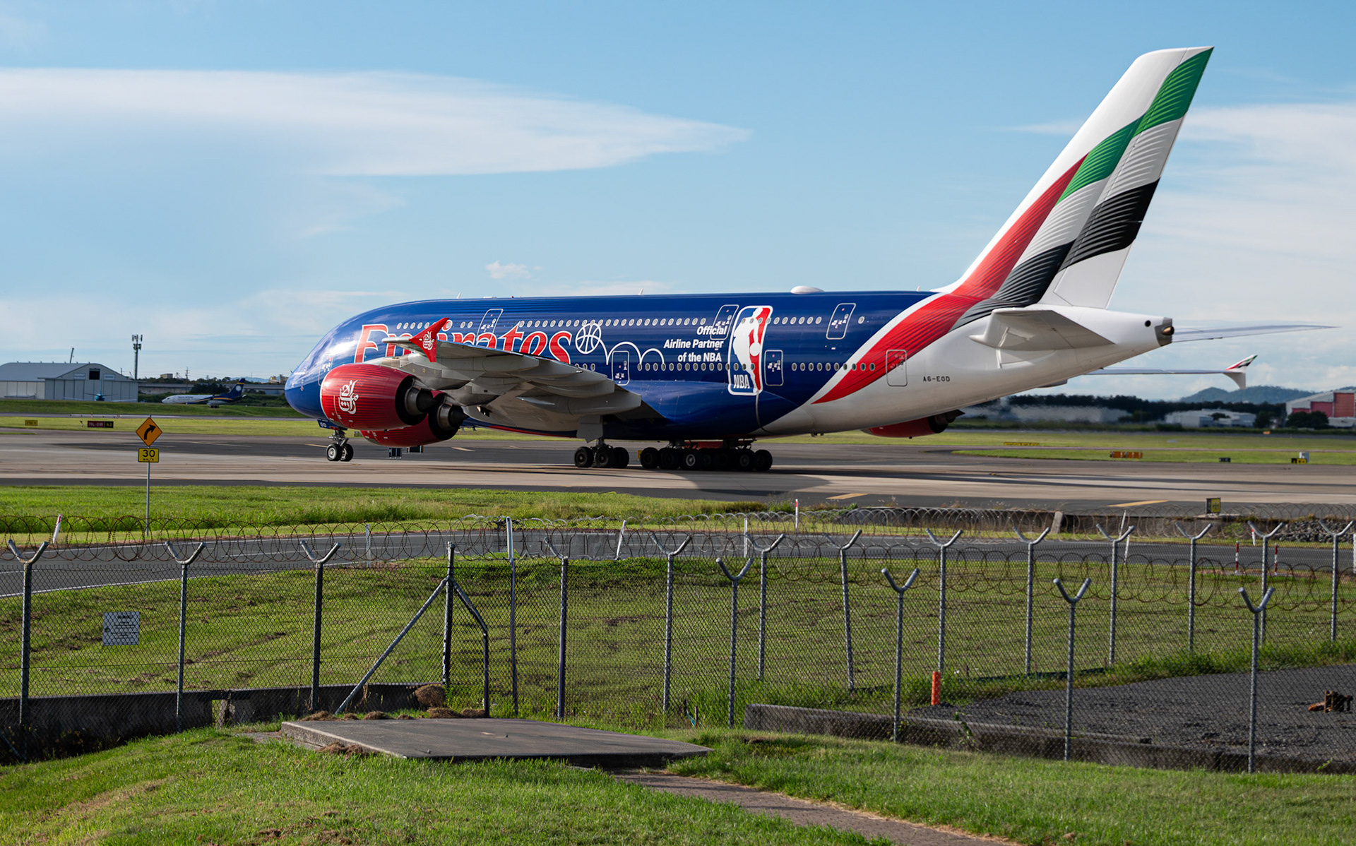 'NBA' Emirates A380