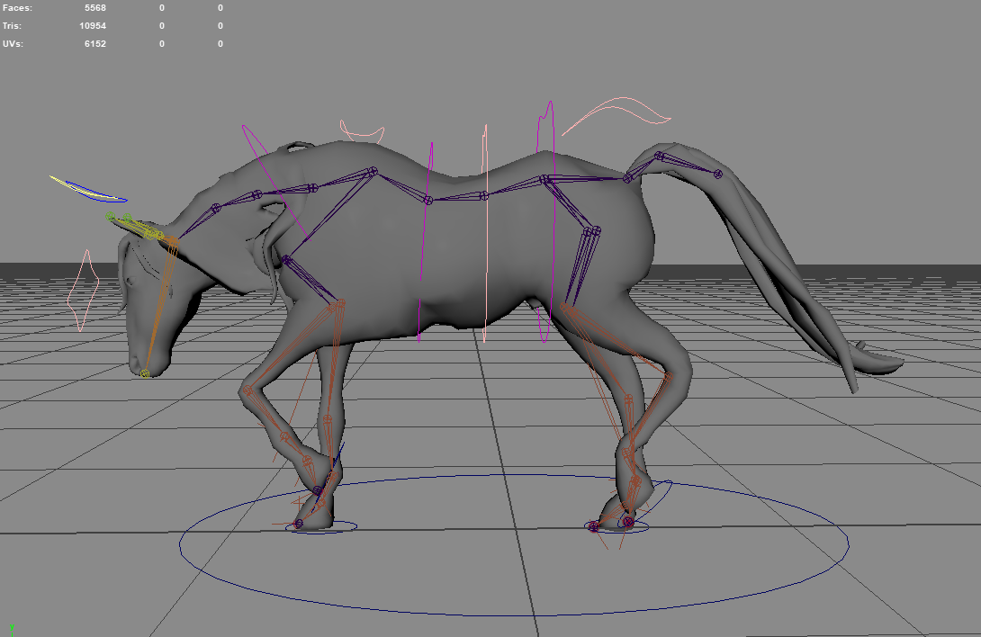 Horse rigging and controls
