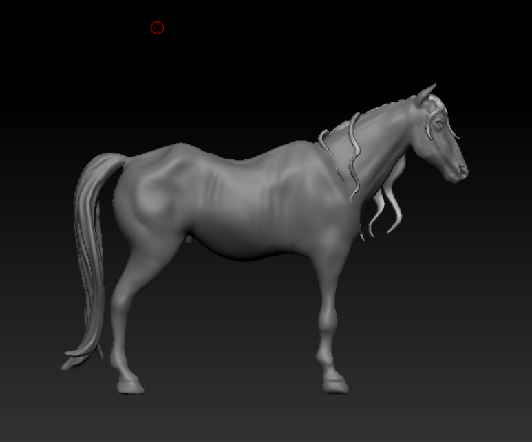 Each Uisge Sculpt WIP in Zbrush