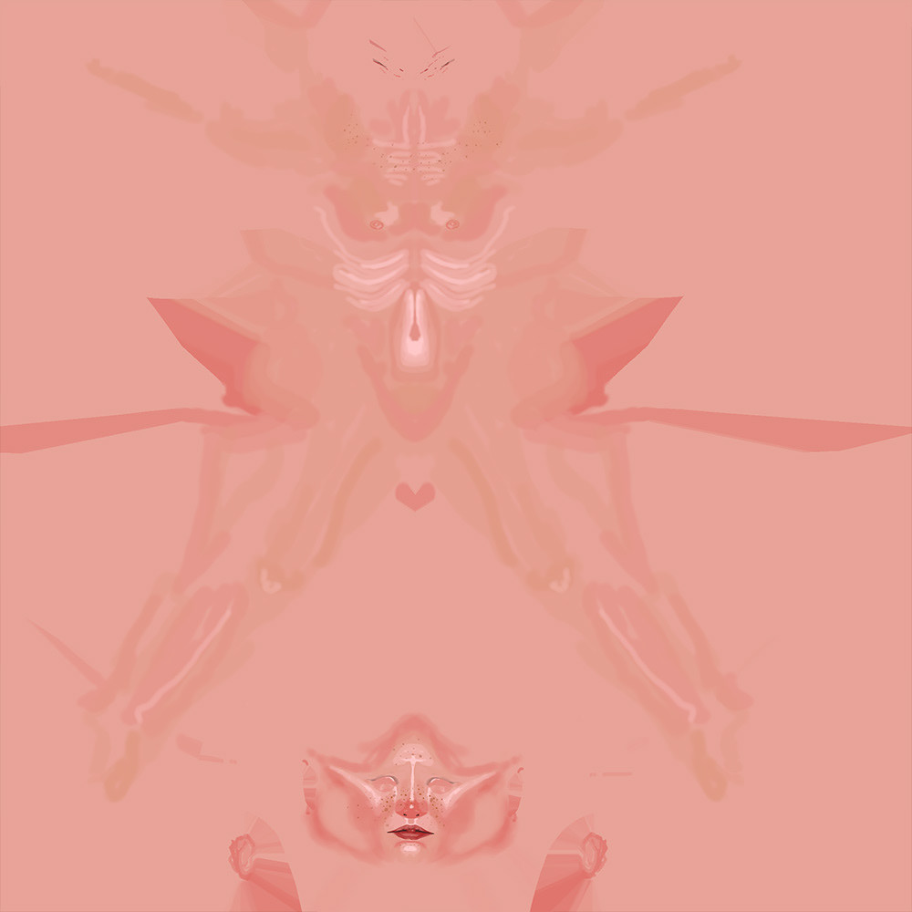Lass Before Base Colour