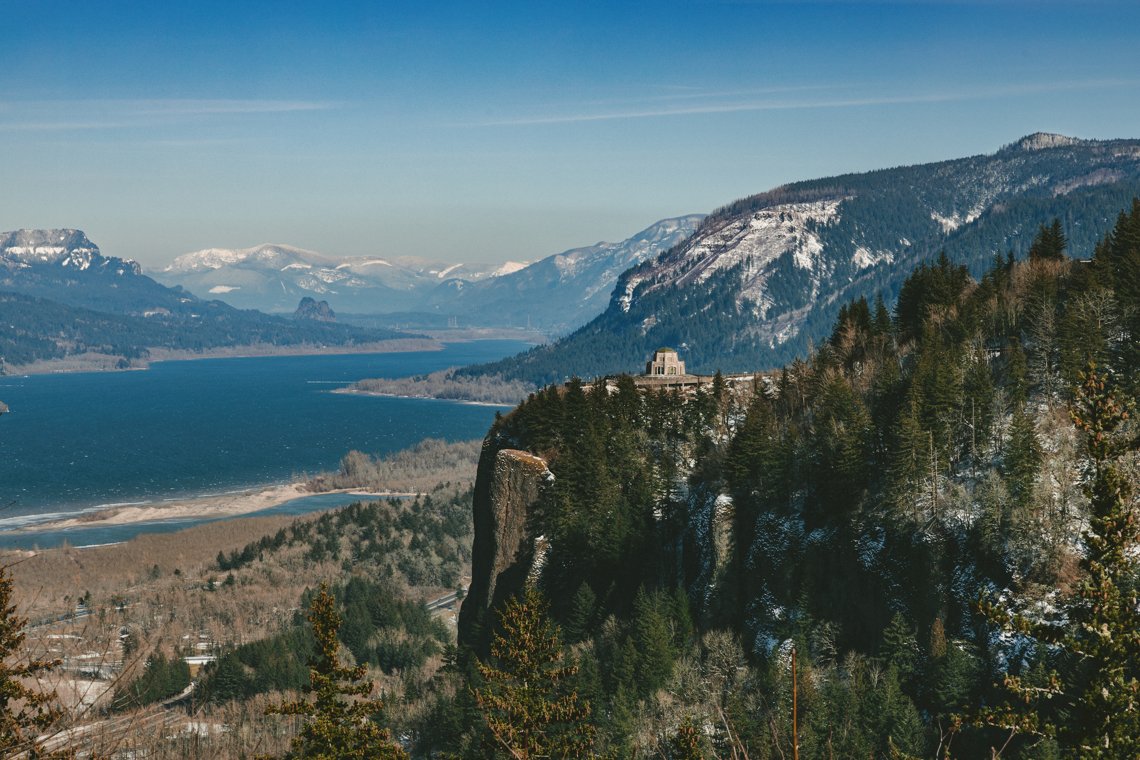 Vista House in Columbia Gorge