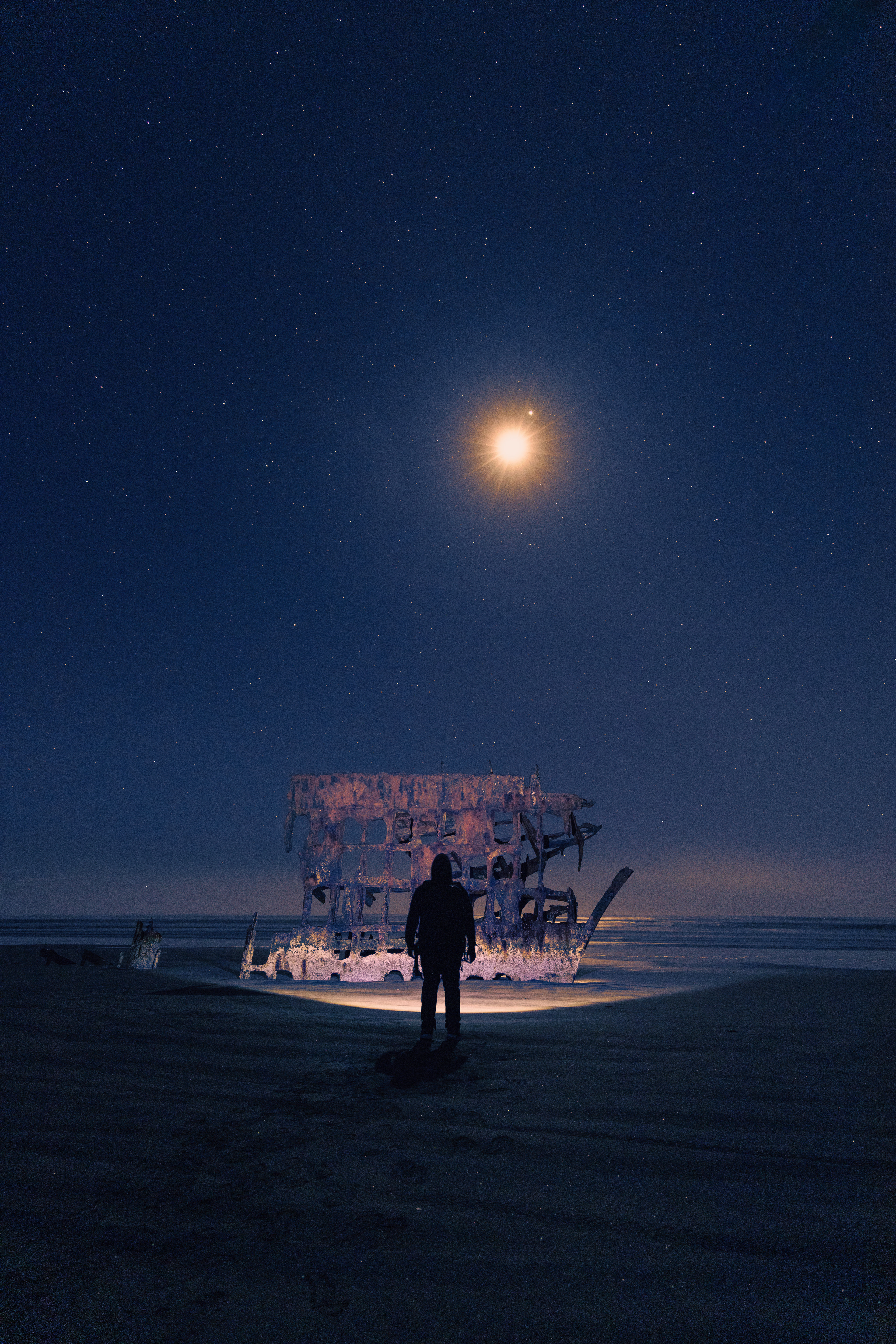 Peter Iredale Shipwreck
