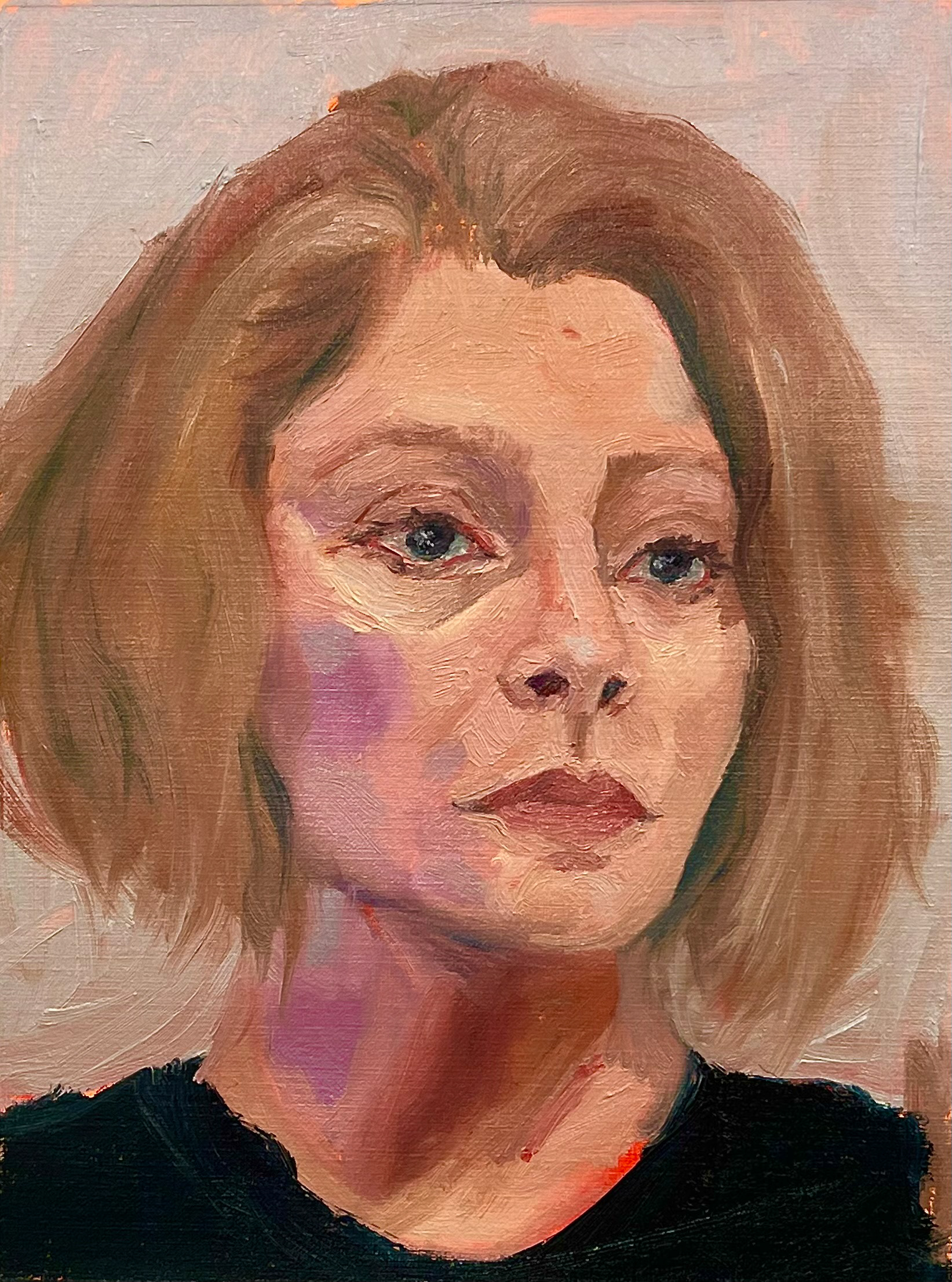 "Karys," 8x10, oil on paper. Madelaine Mae Dack. 2025.