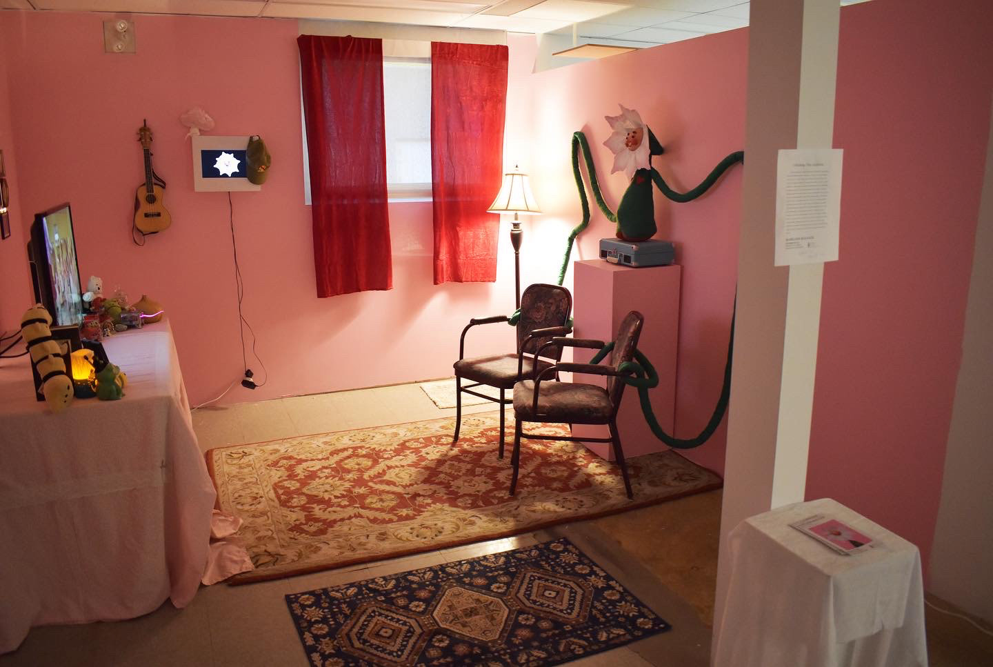 "Unfinishing," Installation. Madelaine Mae Dack. 2023.
