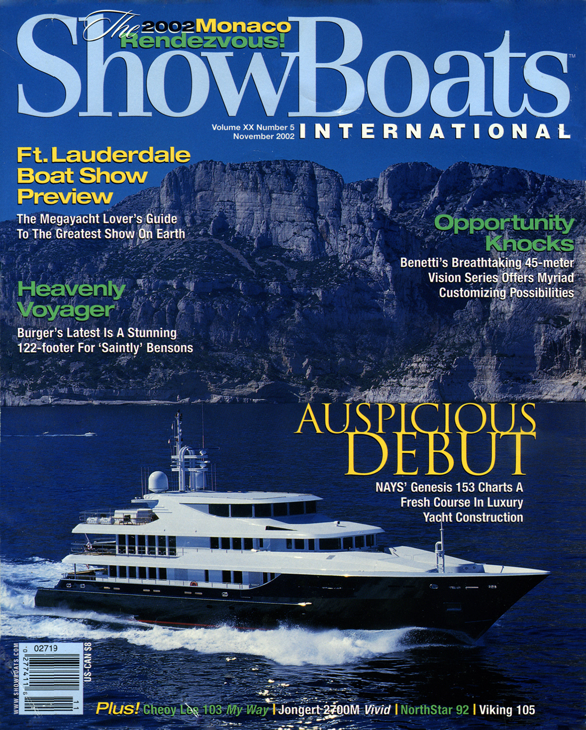 ShowBoats International Cover-North American Yachts and Ships
