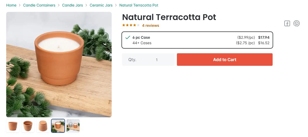 PDP Showcasing Lifestyle Image