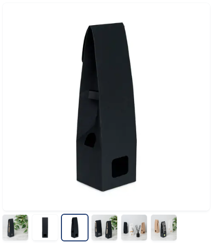 Small Reed Diffuser Box: Side On White