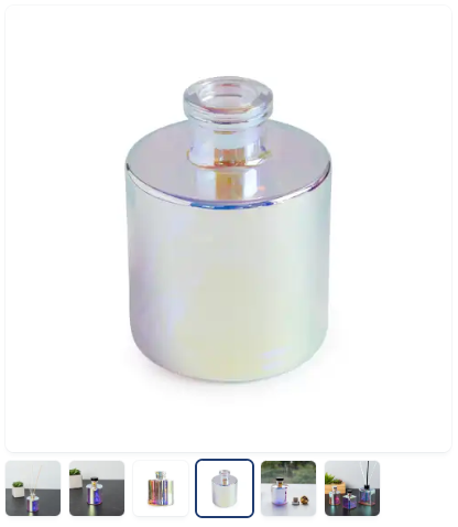 Prism Round: Above On White