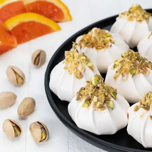 Pistachio Meringue