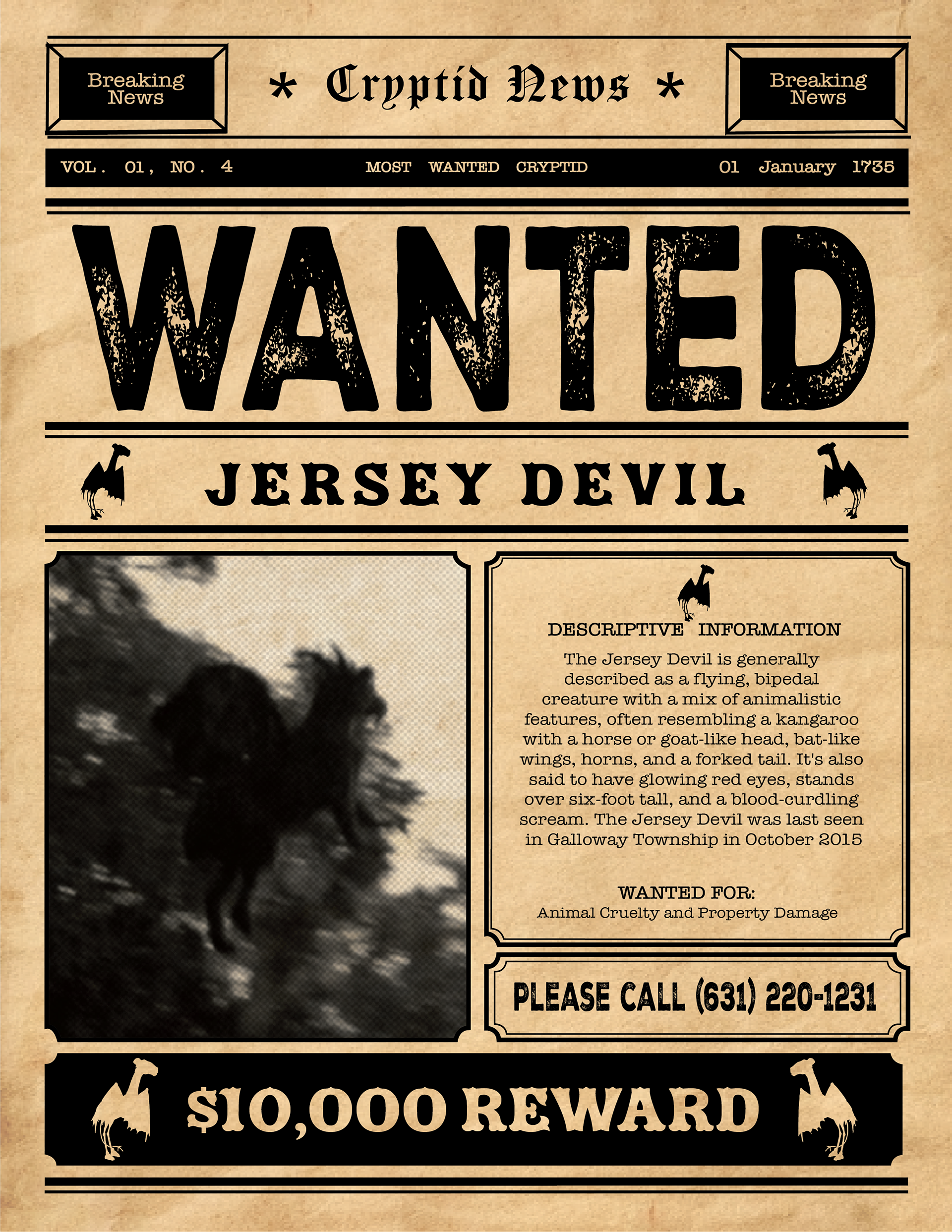 Jersey Devil Wanted (2025)