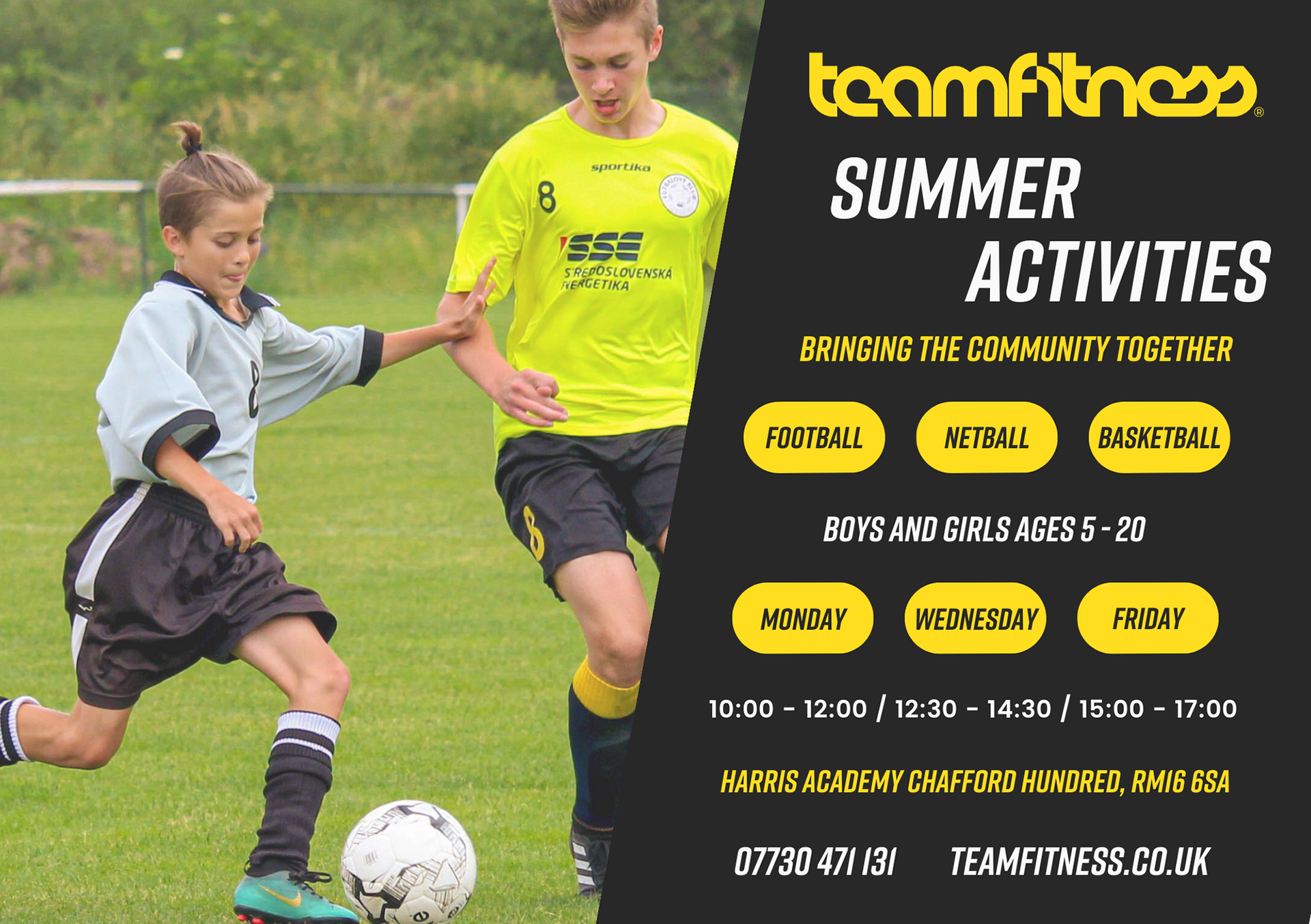 Summer Activity A5 Poster - Secondary School 1