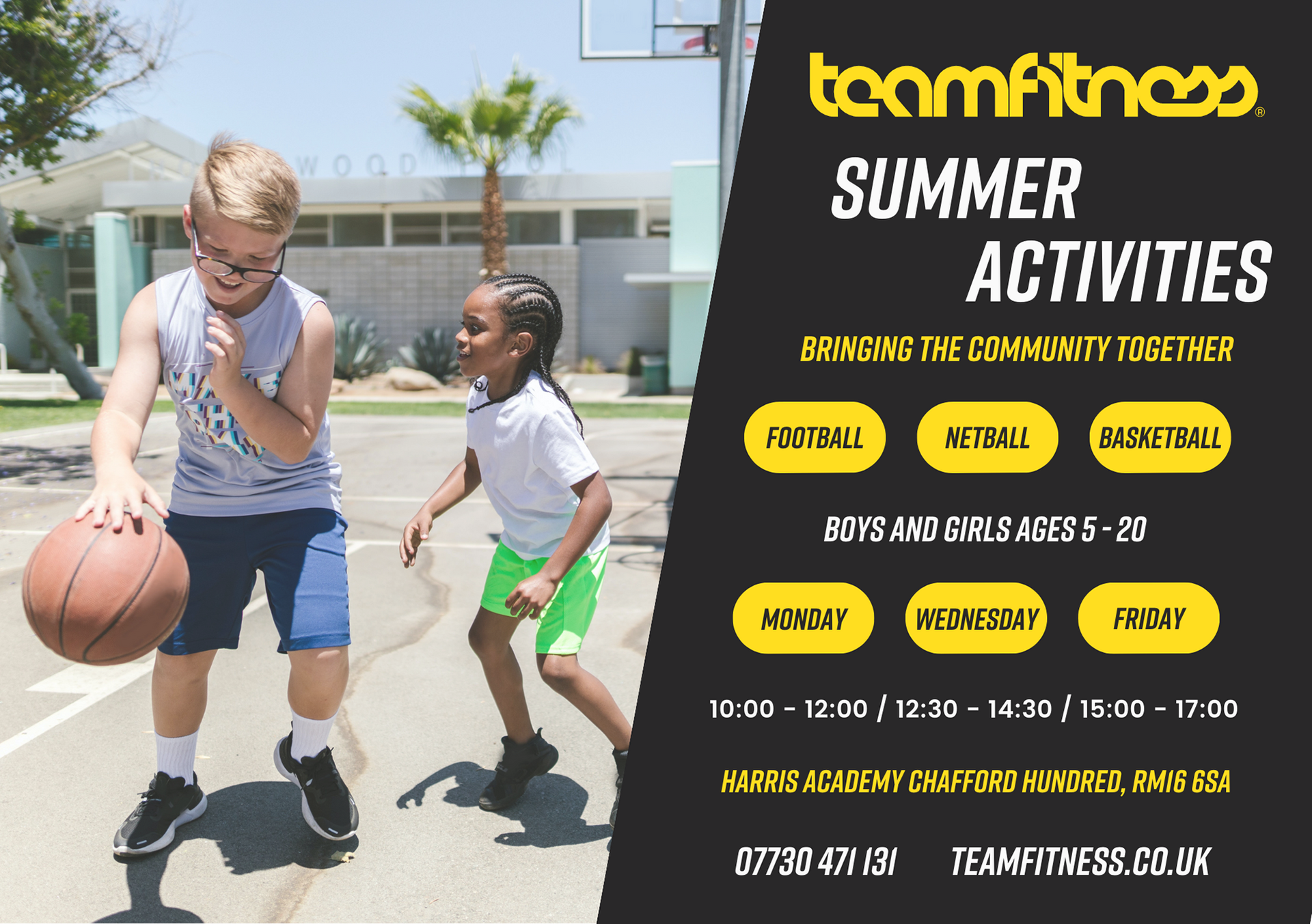 Summer Activity A5 Poster - Primary School 2