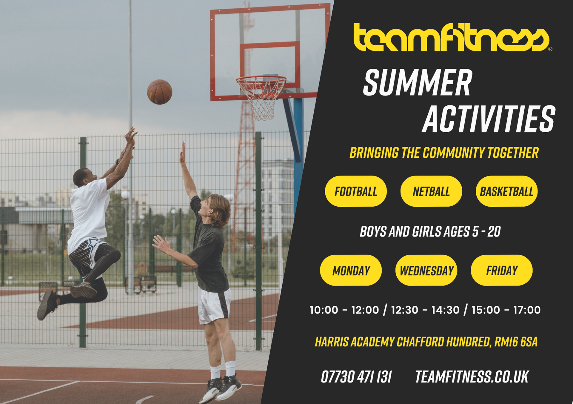 Summer Activity A5 Poster - Secondary School 2